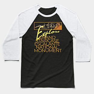 Grand Staircase Escalante National Monument Baseball T-Shirt